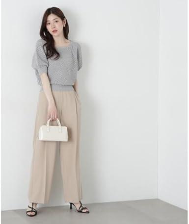 【新品】今季 プロポーションボディドレッシング ラメ入り透かし編みニット PROPORTION BODY DRESSING｜ラメ入り透かし編みニット | Rakuten